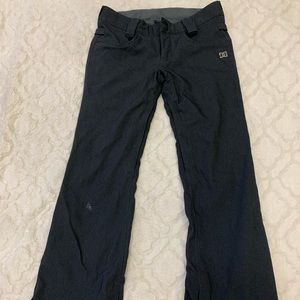 DC grey snowboarding pants